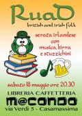 Serata Irlandese : musica dal vivo, birra e stuzzichini con i RuaD