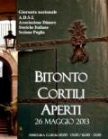 Bitonto Cortili Aperti 2013