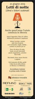 Letti di notte - la notte bianca del libro