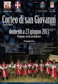 Corteo storico di San Giovanni con i cavalieri di Rodi