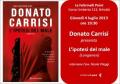 Donato Carrisi presenta l'Ipotesi del Male 