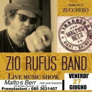 ZIO RUFUS BAND Zucchero Fornaciari Tributo