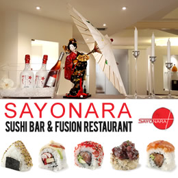 Sayonara Sushi Bar & Fusion Restaurant