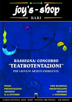 Al via la seconda edizione della rassegna/concorso “Teatrotentazioni
