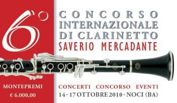 Noci - 6° Concorso Internazionale di Clarinetto 