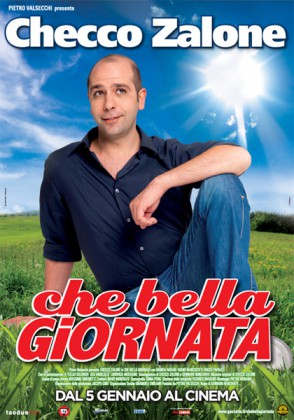Bari, Checco Zalone presenta alla stampa il suo ultimo film: Che bella giornata