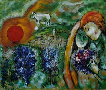 Le Copertine: "Les Amoureux de Vence" di Marc Chagall 