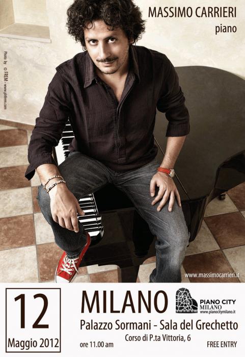 Piano City Milano: Massimo Carrieri presenta Zahir