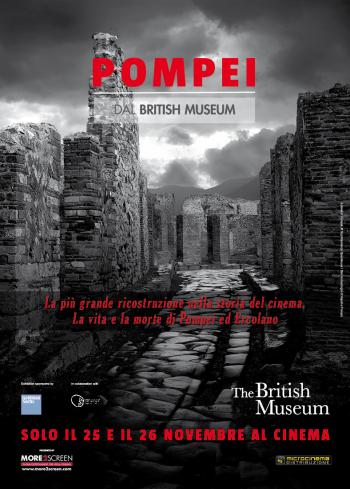 Per la prima volta al cinema la vera storia di Pompei nella più grande e accurata ricostruzione di tutti i tempi 
