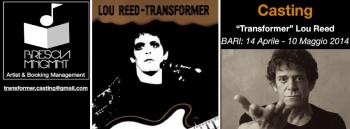 Casting per "Transformer" Lou Reed 