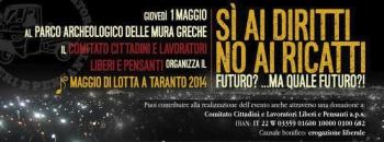 Sì ai Diritti, No ai Ricatti: sul Primo Maggio a Taranto