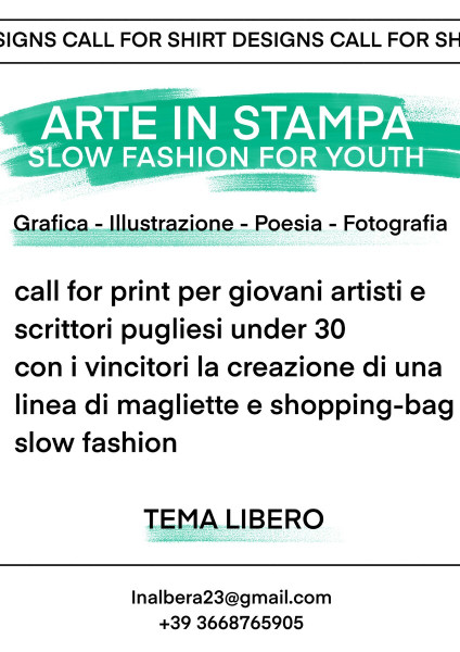 Arte in Stampa. Slow fashion for youth