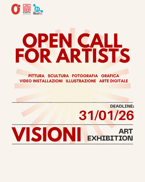 Hub PortaNova lancia la Call for Artists a Trani: alla ricerca di sguardi nuovi per una mostra collettiva inclusiva "Visioni"