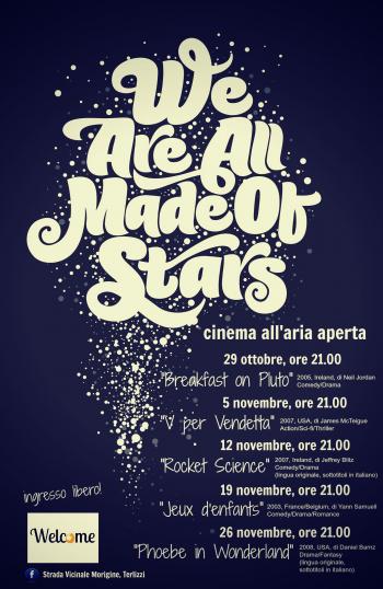 We Are All Made Of Stars - cinema all'aria aperta - Breakfast on Pluto
