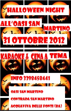 Halloween Night - Cena a Tema & Karaoke con Marty dj