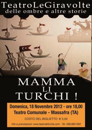 Spettacolo teatro famiglia Mamma li turchi