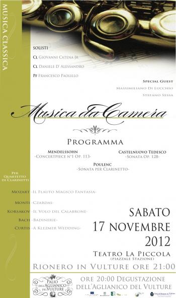 Musica da camera di Poulenc e Castelnuovo Tedesco