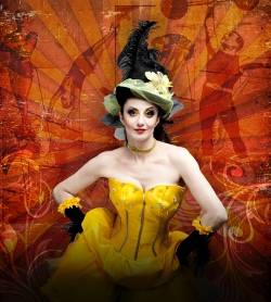Maria Bolignano in  "Caburlesc"