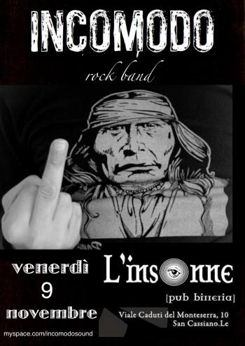 Incomodo live A L'insonne