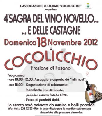Sagra Del Vino Novello e Caldarroste a Cocolicchio