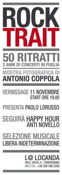 Rocktrait Mostra Fotografica Di Antonio Coppola