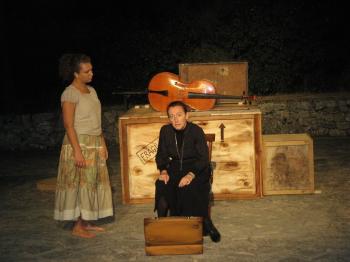 Debutto spettacolo Dall'altra parte della terra