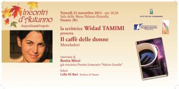 Presentazione de "Il caffè delle donne" di Widad Tamimi 