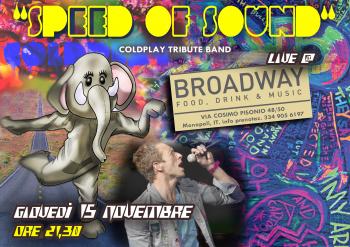 Speed Of Sound - Coldplay Tribute Band live