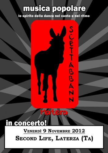 Scettabbann in concerto Aspettando San Martino