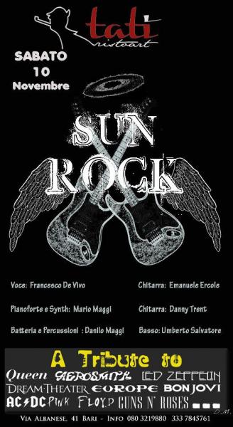 Sun Rock (and the dogs) in concerto