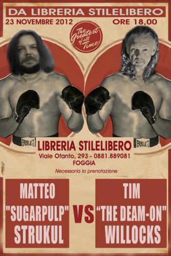 Tim Willocks e Matteo Strukul presentano i loro libri