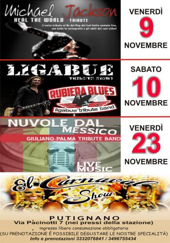 Nuvole dal Messico: Giuliano Palma Tribute Band in concerto