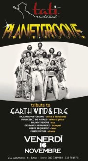 Planet Groove Tributo Agli Earth Wind And Fire live
