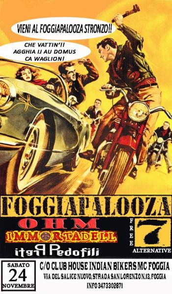 Foggiapalooza 7: OHM, Immortadel e Preti Pedofili in concerto