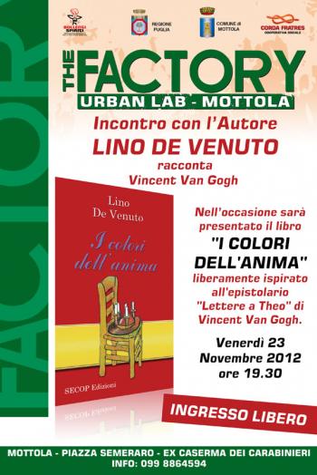 Lino De Venuto racconta Vincent Van Gogh 