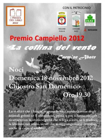 Incontro con lo scrittore Carmine Abate, vincitore del Premio Campiello 2012