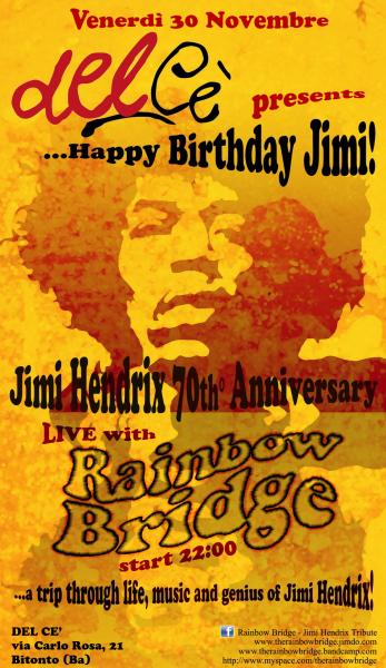 Rainbow Bridge in concerto - Jimi Hendrix Tribute