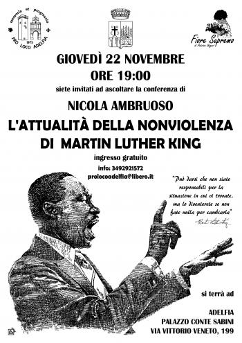L'attualità della Nonviolenza di Martin Luther King