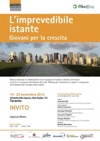 L'imprevedibile Istante - Giovani per la crescita