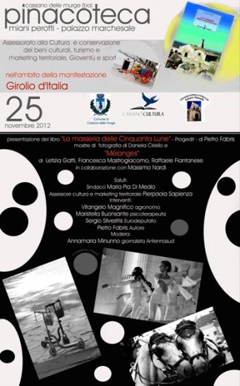 Pietro Fabris presenta il libro La masseria delle Cinquanta Lune