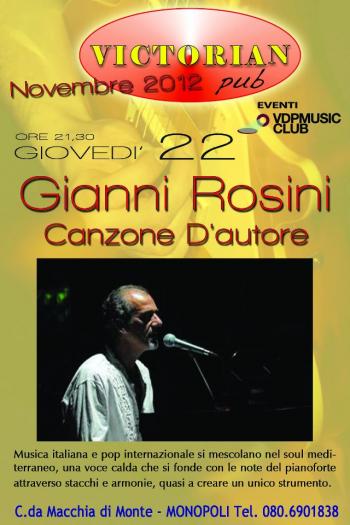 Canzone D'autore - Gianni Rosini in concerto