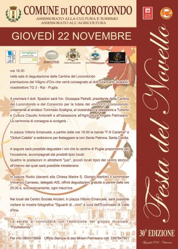 Festa del Vino Novello a Santa Cecilia