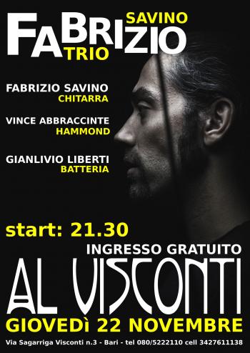 Fabrizio Savino in Trio