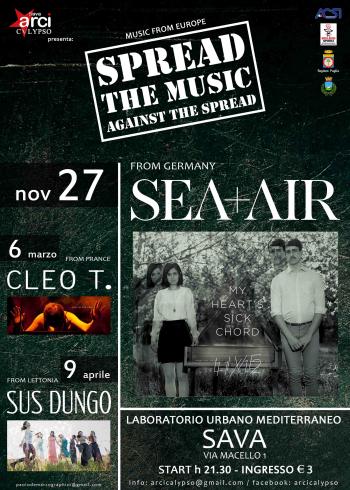 Sea+air (Germany) in concerto - Spread The Music Against The Spread