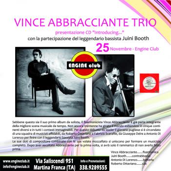 Vince Abbracciante in concerto. Presentazione album "Introducing"