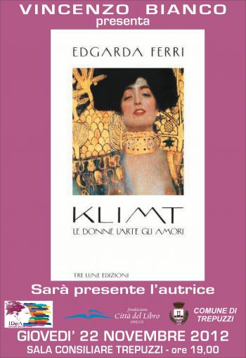 presentazione del libro di Edgarda Ferri, Klimt. Le donne, l’arte, gli amori
