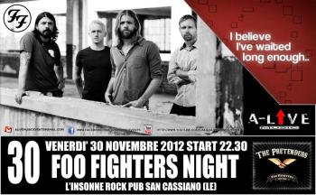 The pretenders, Foo Fighters Tribute Band Live