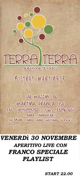 Aperitivo live con Franco Speciale