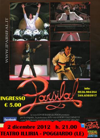 Parsifal Cover Band Pooh in concerto