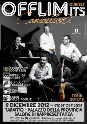 Off Limits Quintet Cantautori in concerto